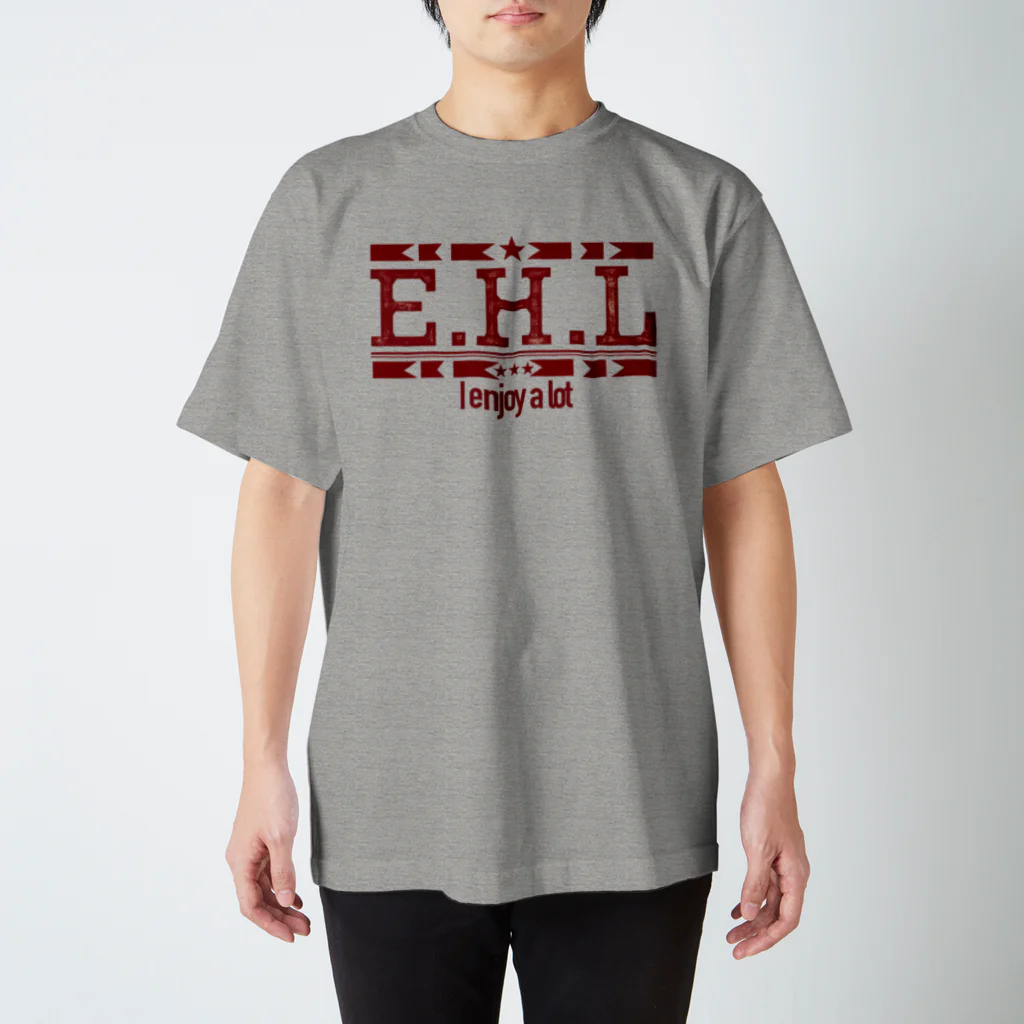 e↑LOGICのEHLカレッジTシャツ スタンダードTシャツ