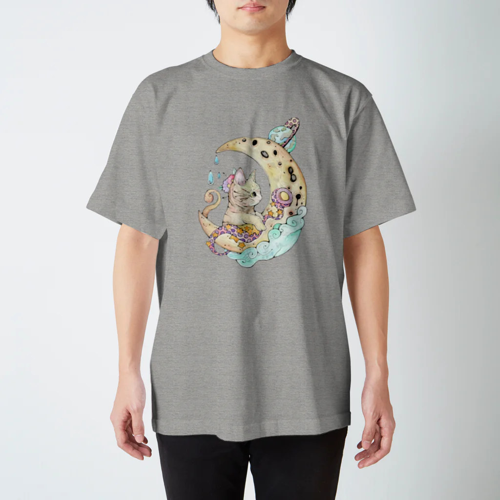 mieのcat　猫 スタンダードTシャツ