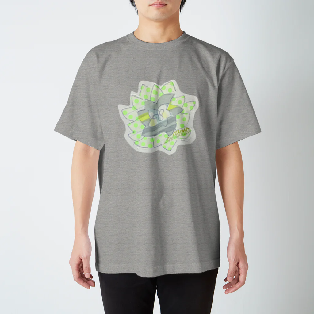 ☺︎のマステ絵多肉植物 Regular Fit T-Shirt