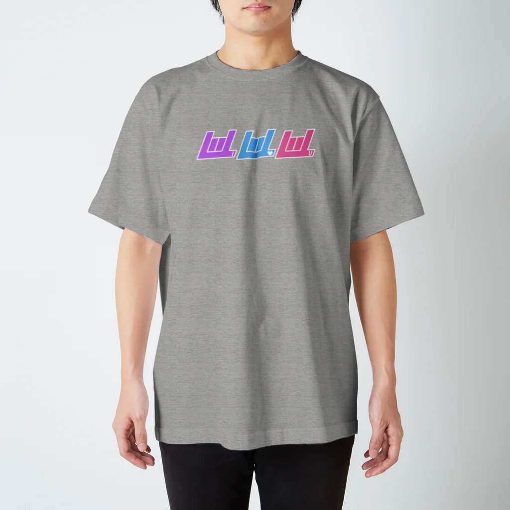 yuiの3色のあいしてる スタンダードTシャツ