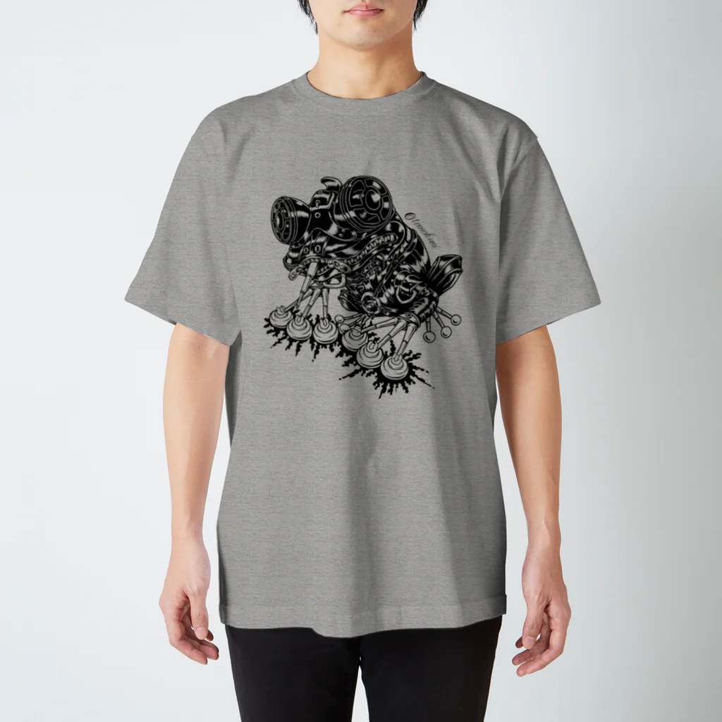 TOMOKUNIのAnimalia Kinky “ Black Frog ” スタンダードTシャツ