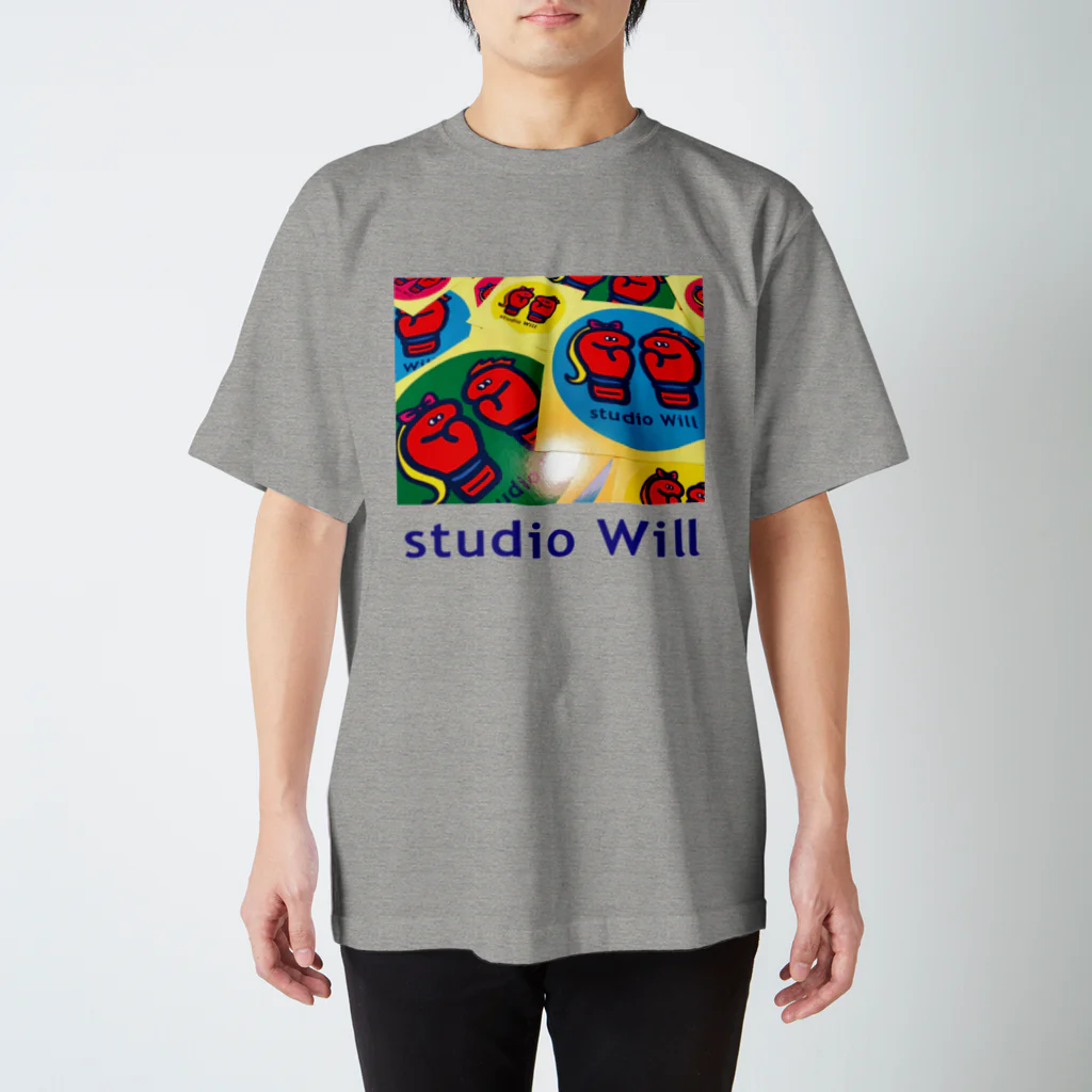 総合格闘技・フィットネス studio Willの studio Will×INGRID カラフルオリジナルTシャツ_B Regular Fit T-Shirt