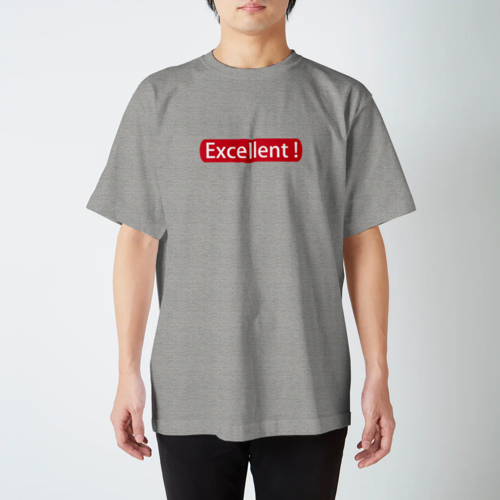 TGCのExcellent! RED Regular Fit T-Shirt