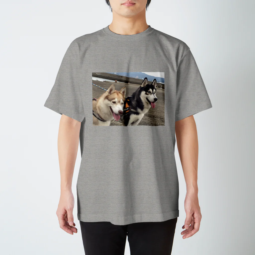 Husky'S Herb Gardenの船を見る スタンダードTシャツ