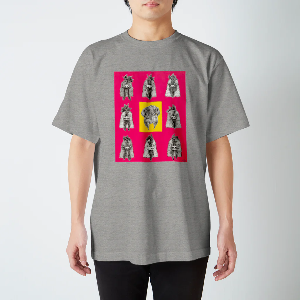 カサオカマイコの『百面相』 Regular Fit T-Shirt