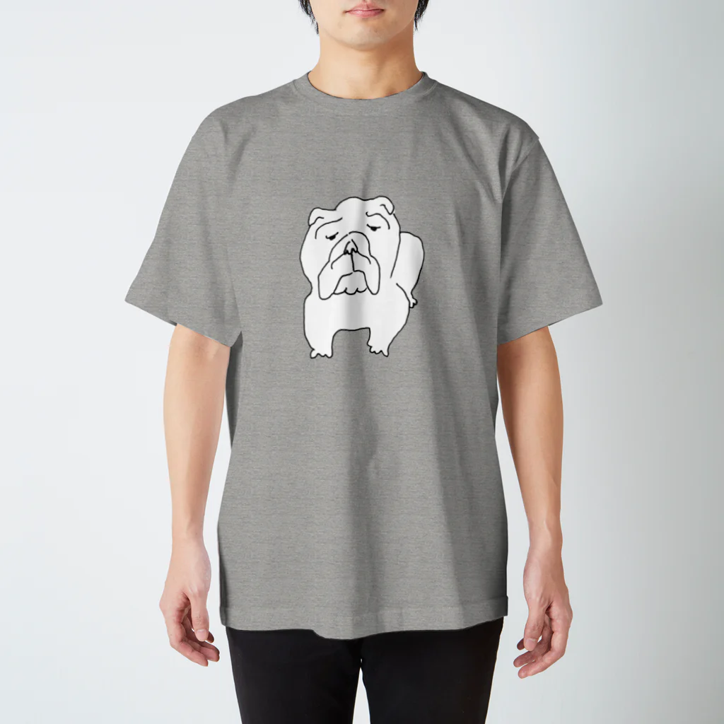 室井雑貨屋のブルドッグ スタンダードTシャツ