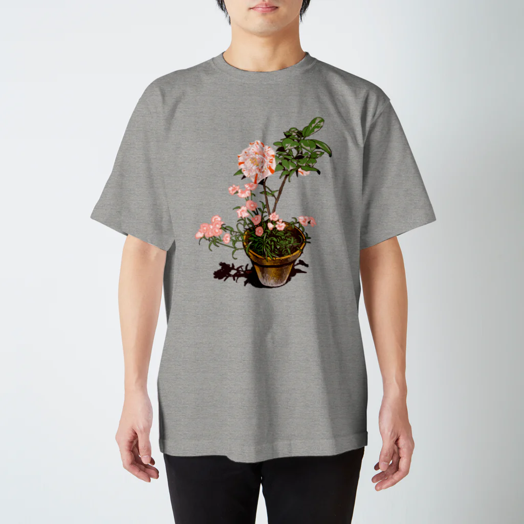 tomidoronの雪椿と撫子 Regular Fit T-Shirt