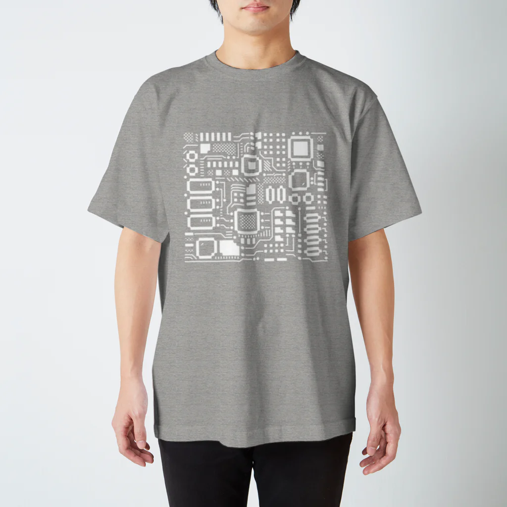 処理場の電子基盤 スタンダードTシャツ