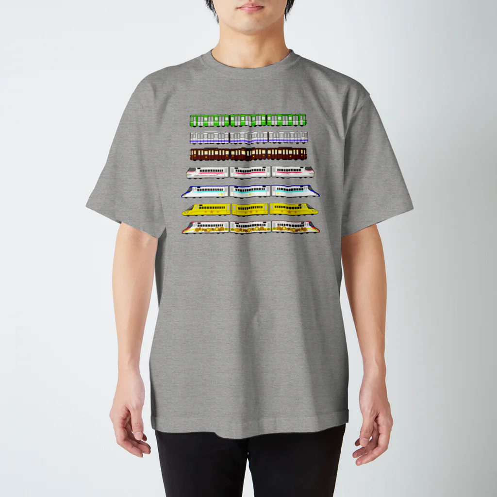 millionmirrors!のはたらくでんしゃ7 スタンダードTシャツ