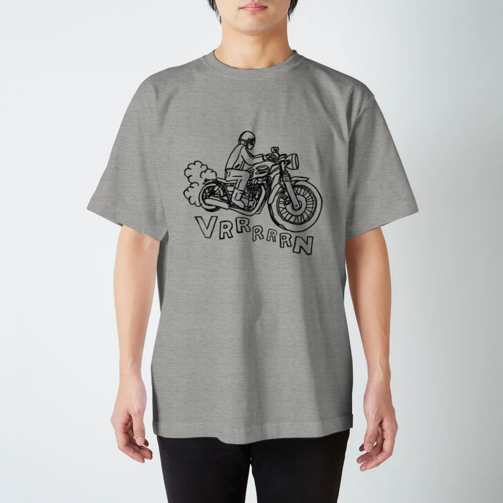 Too fool campers Shop!のW ROCKERS01(黒文字) スタンダードTシャツ