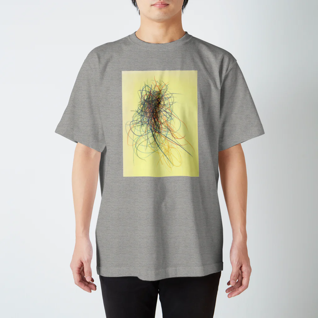 iropengoodsのDrawing 　２０１９ Regular Fit T-Shirt