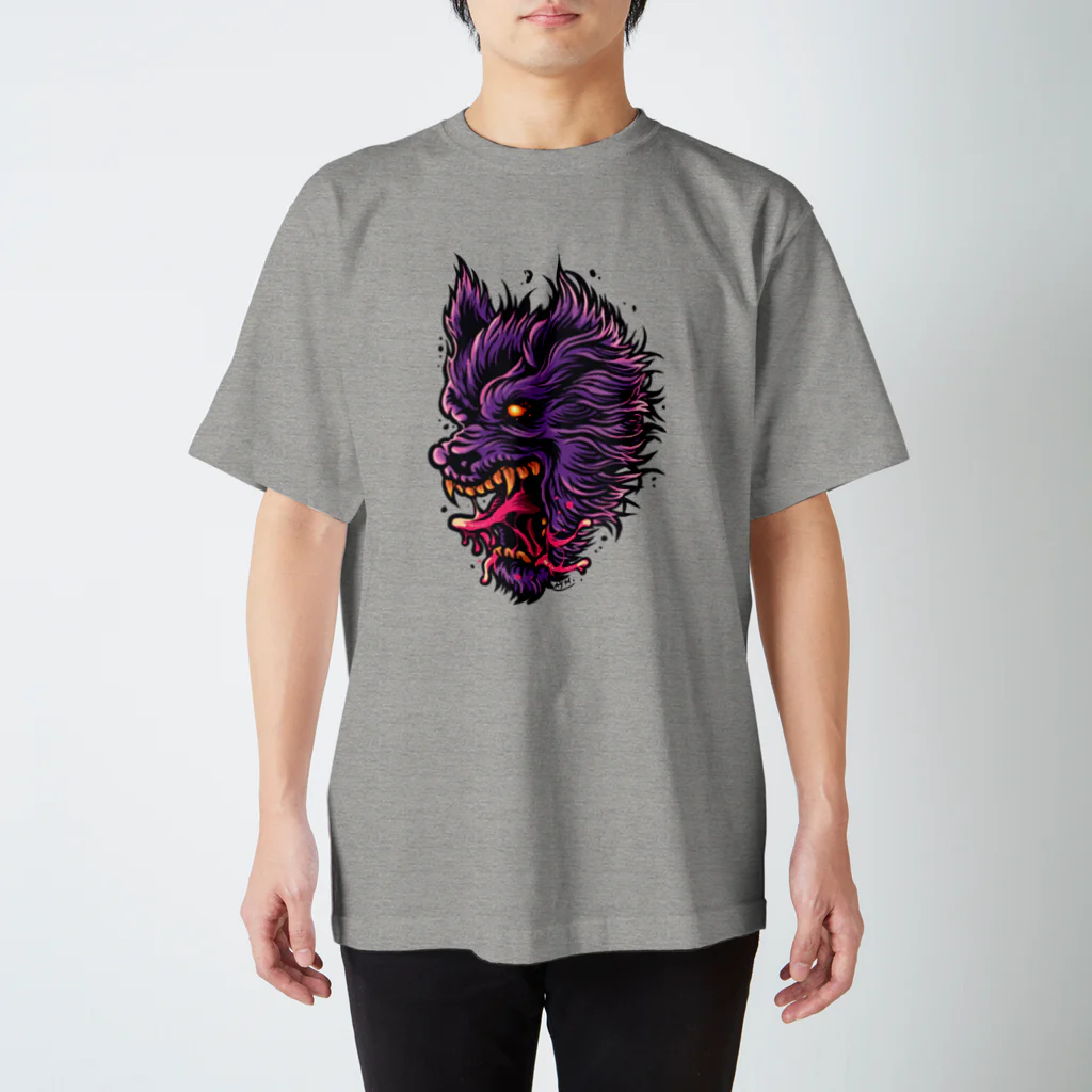 ayumu0413のWOLF HEAD  スタンダードTシャツ