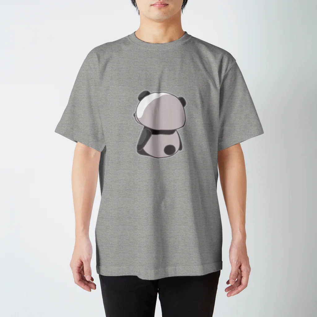 NaOsCripsssのさびしいパンダ スタンダードTシャツ