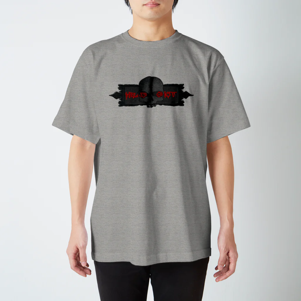 Ａ’ｚｗｏｒｋＳのHEADSHOT BLK CRACK Regular Fit T-Shirt