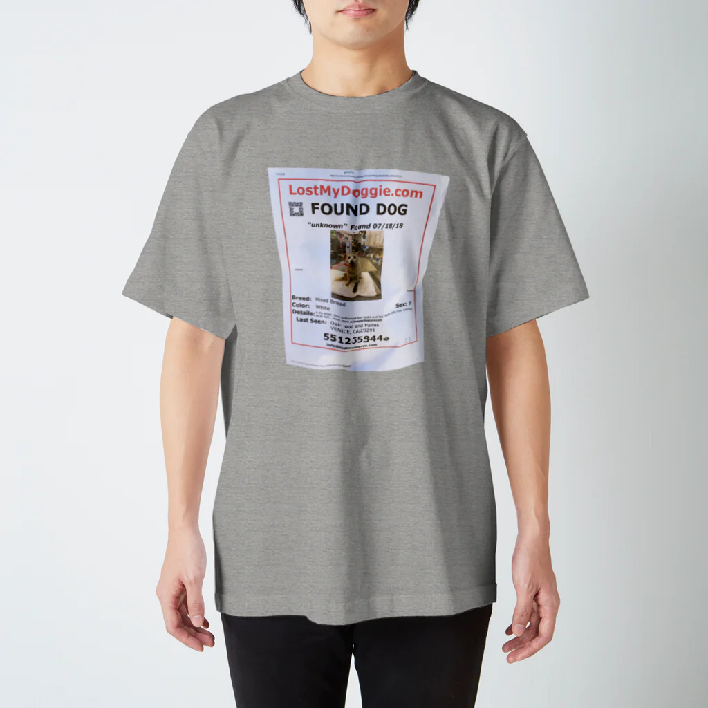 unknown_objectのMissing dog スタンダードTシャツ