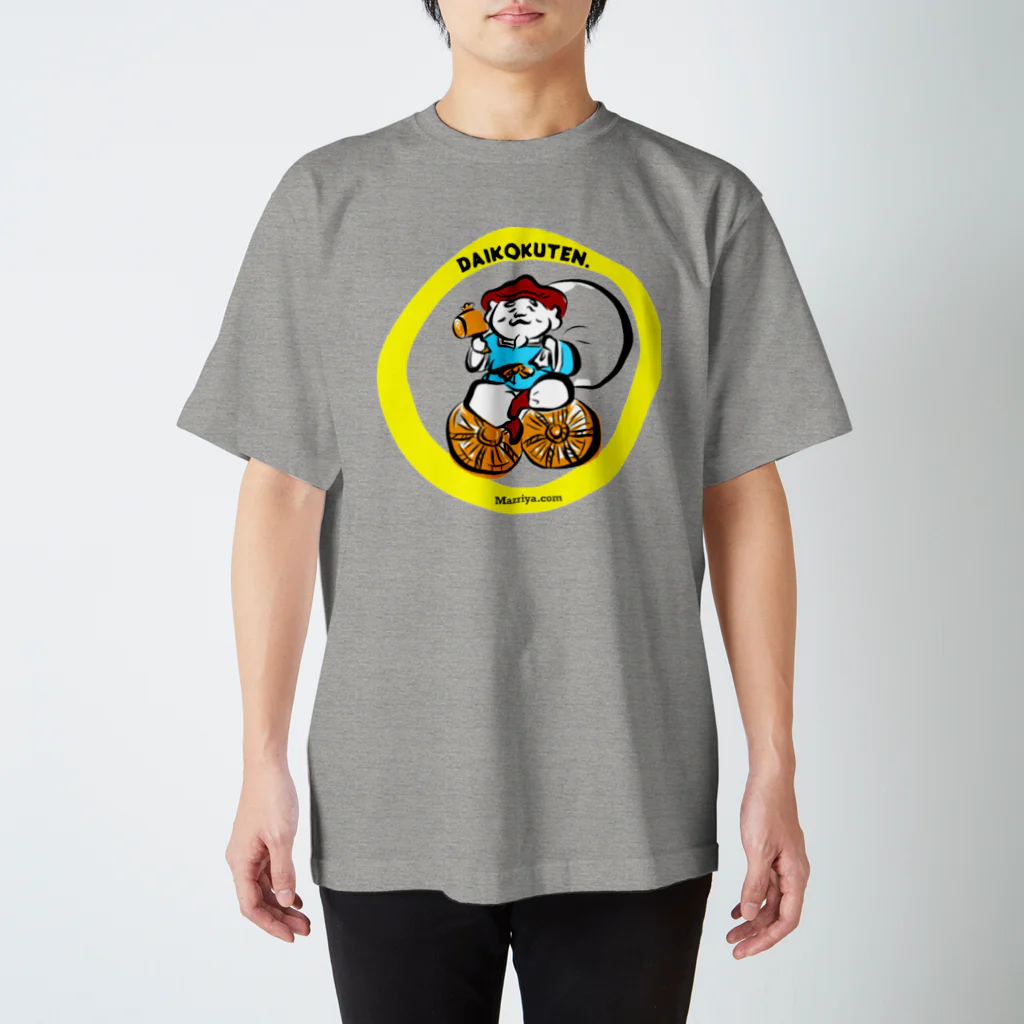 mazriya_comのmazriya 　“ Seven Lucky Gods” series Regular Fit T-Shirt