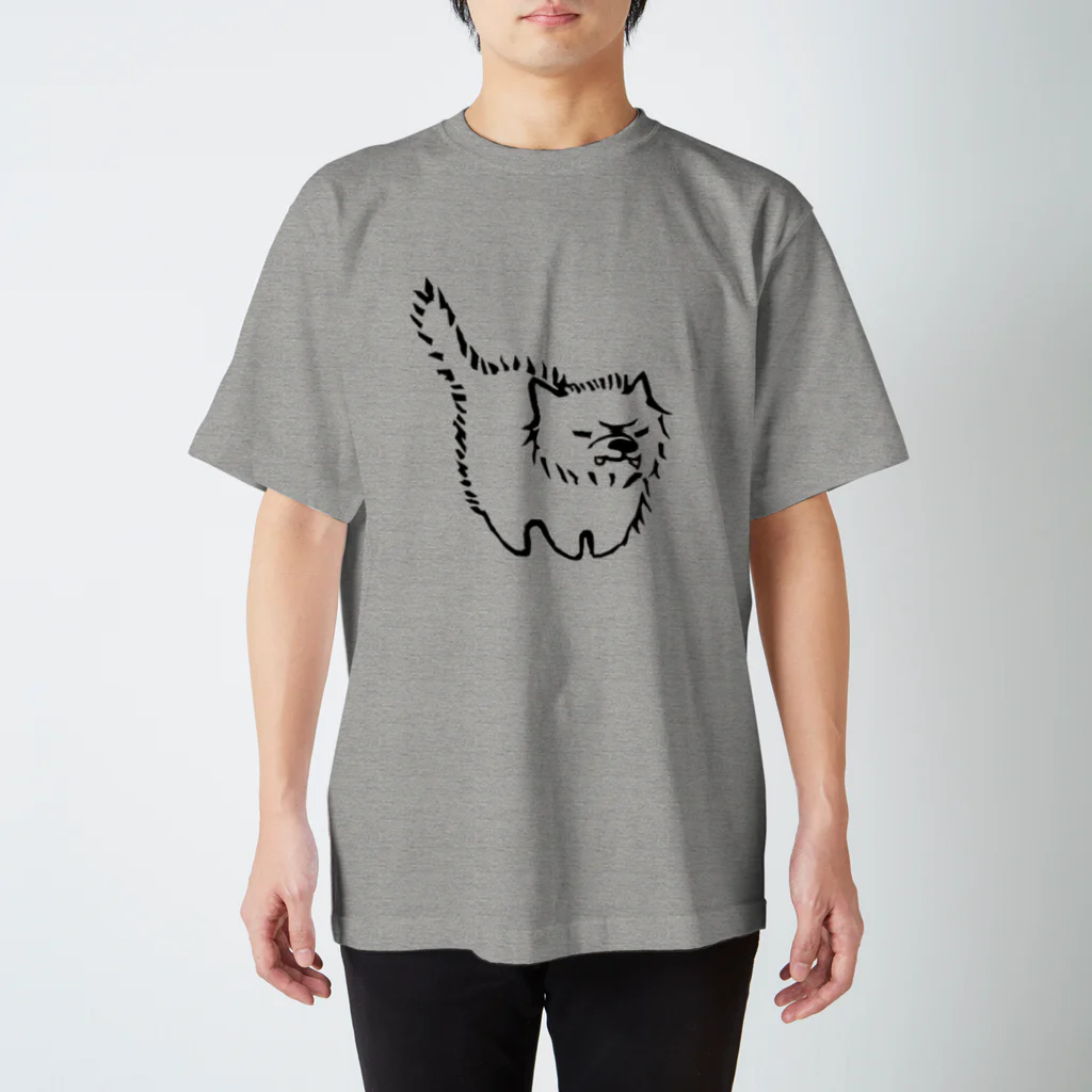 鼠の王国製作所の敵意むきだしわんこ Regular Fit T-Shirt