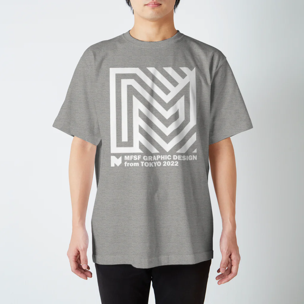 MFSFのMFSF-LOGO-GRAY スタンダードTシャツ