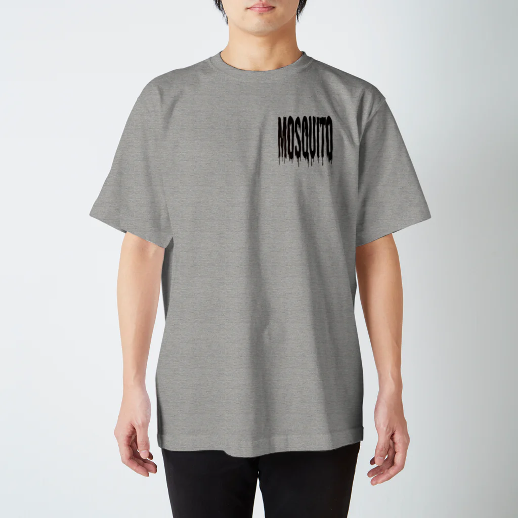 LIVEHOUSE MOSQUITOのシタタリロゴ スタンダードTシャツ