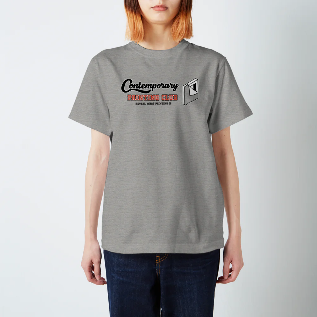 山田はじめ　Hajime YamadaのContemporary Painting Club (Logo) Regular Fit T-Shirt