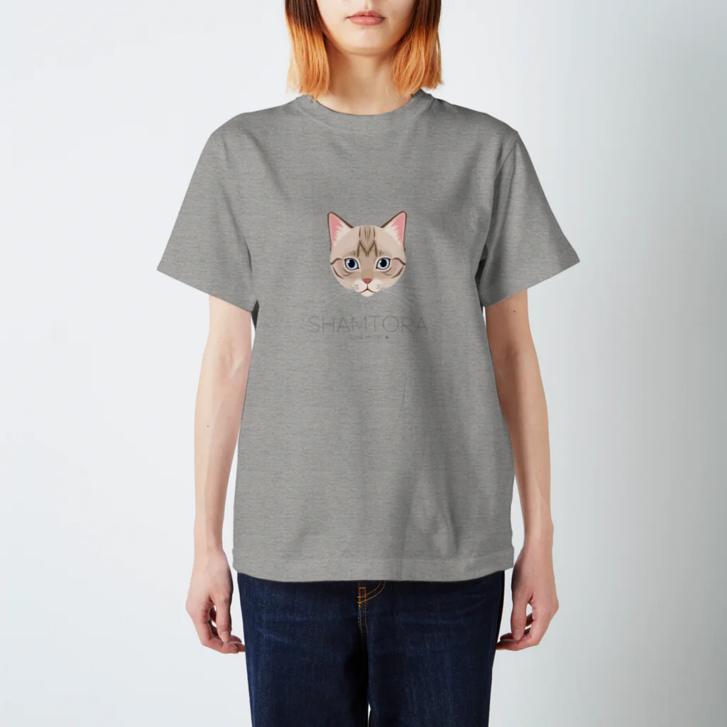 Baby Tigerのねこラブ・シャムトラ Regular Fit T-Shirt