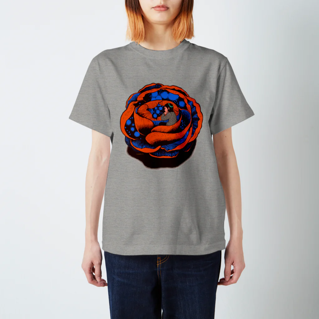 tomidoronの赤バラ Regular Fit T-Shirt