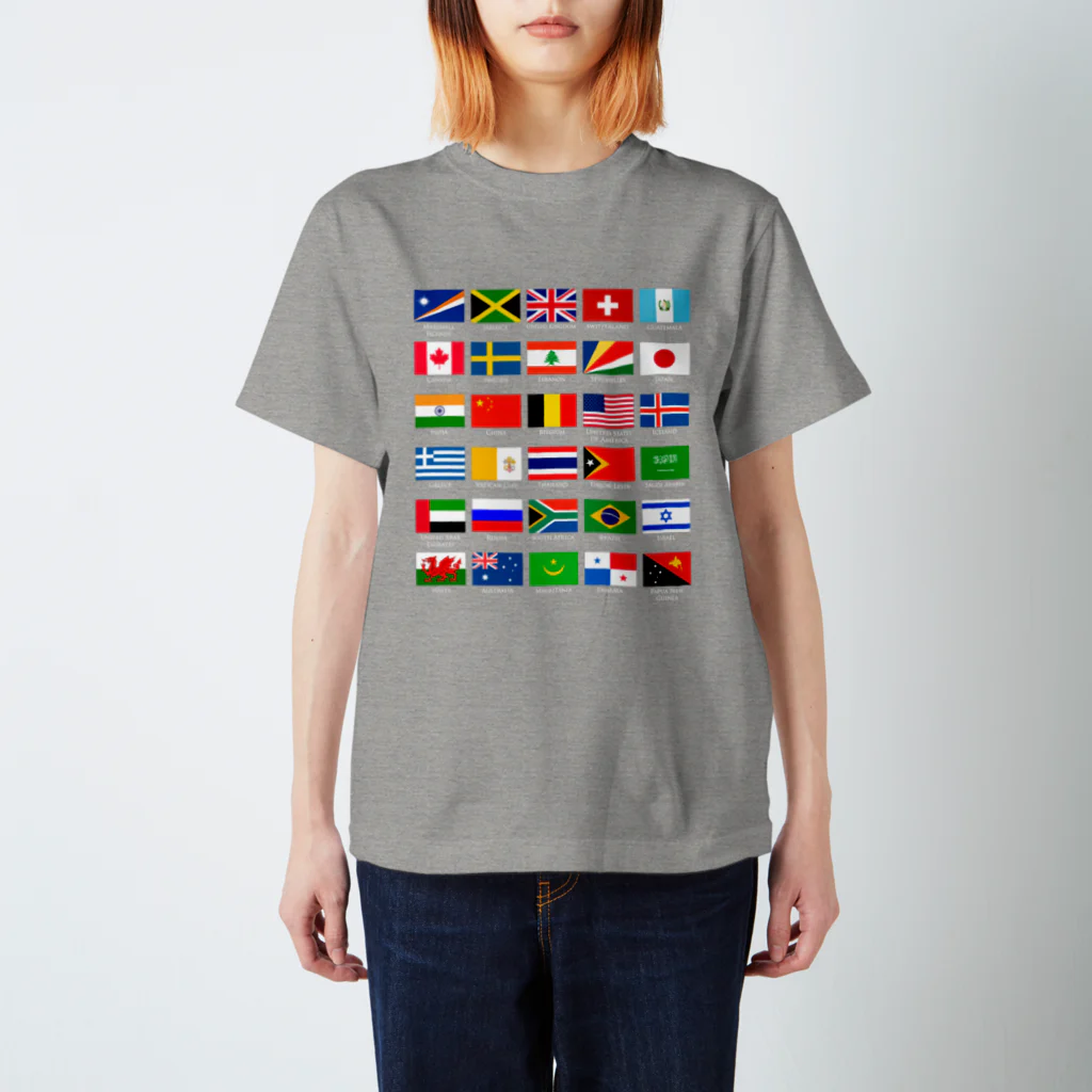 みやーんの万国旗【T】 スタンダードTシャツ