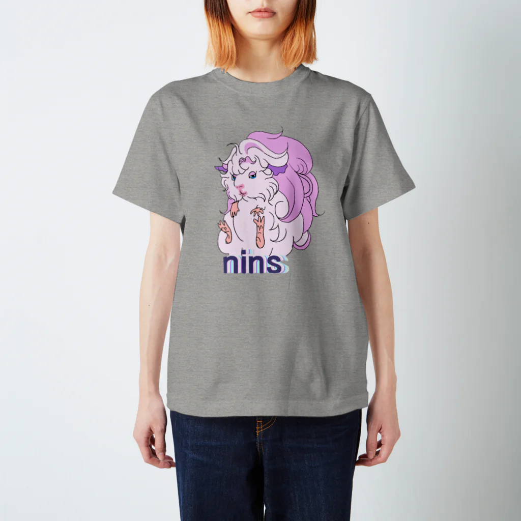nins・にんずのguinea pig princesses スタンダードTシャツ