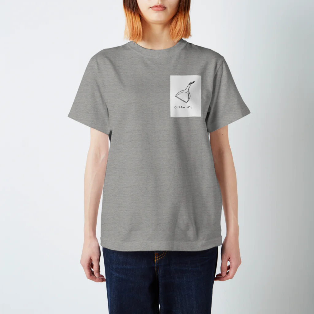 naho_8のCLEAN UP.〜サブキャラバージョン〜 Regular Fit T-Shirt