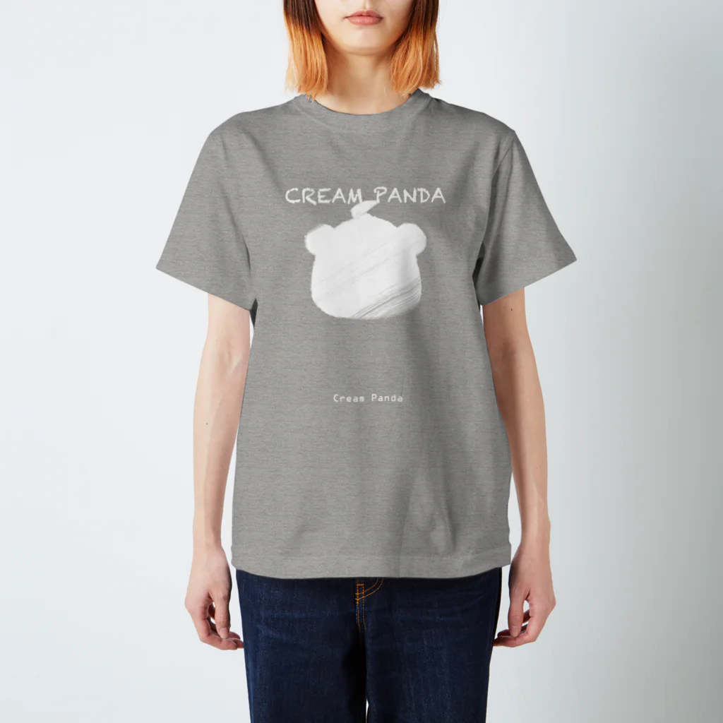 くりぱんSTORE@SUZURIのパン太シルエット1 Regular Fit T-Shirt