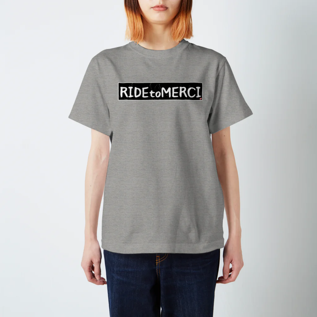 MerciGamesのRIDEtoMERCI スタンダードTシャツ