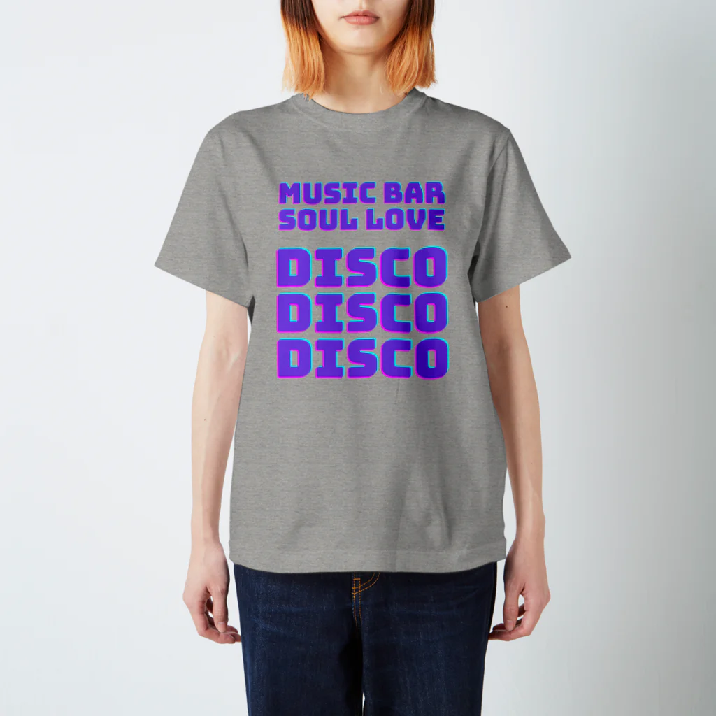 music bar SOUL LOVEのDISCO スタンダードTシャツ