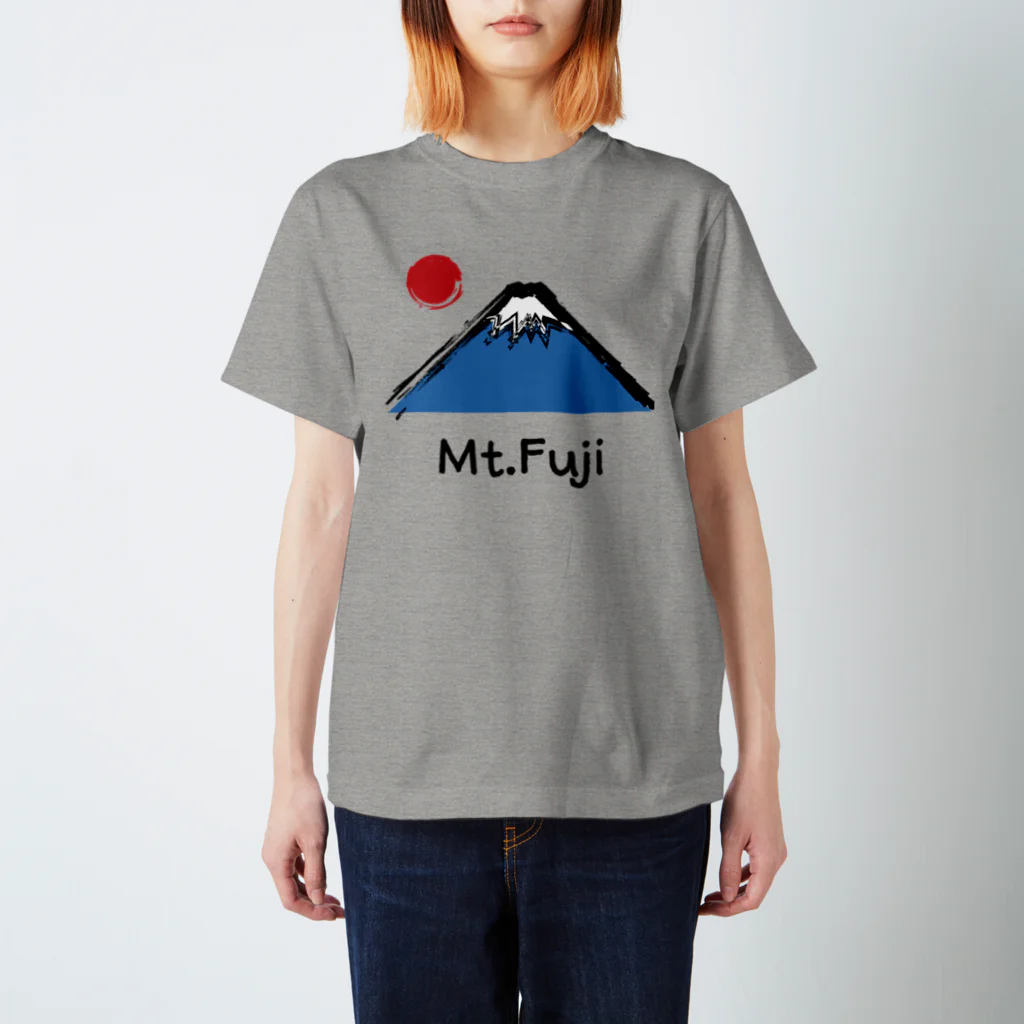 プリーズ・プリント・Tシャツの【T-shirts designed with things related to Japan for Japanophile 】Mountain Fuji T shirt 티셔츠