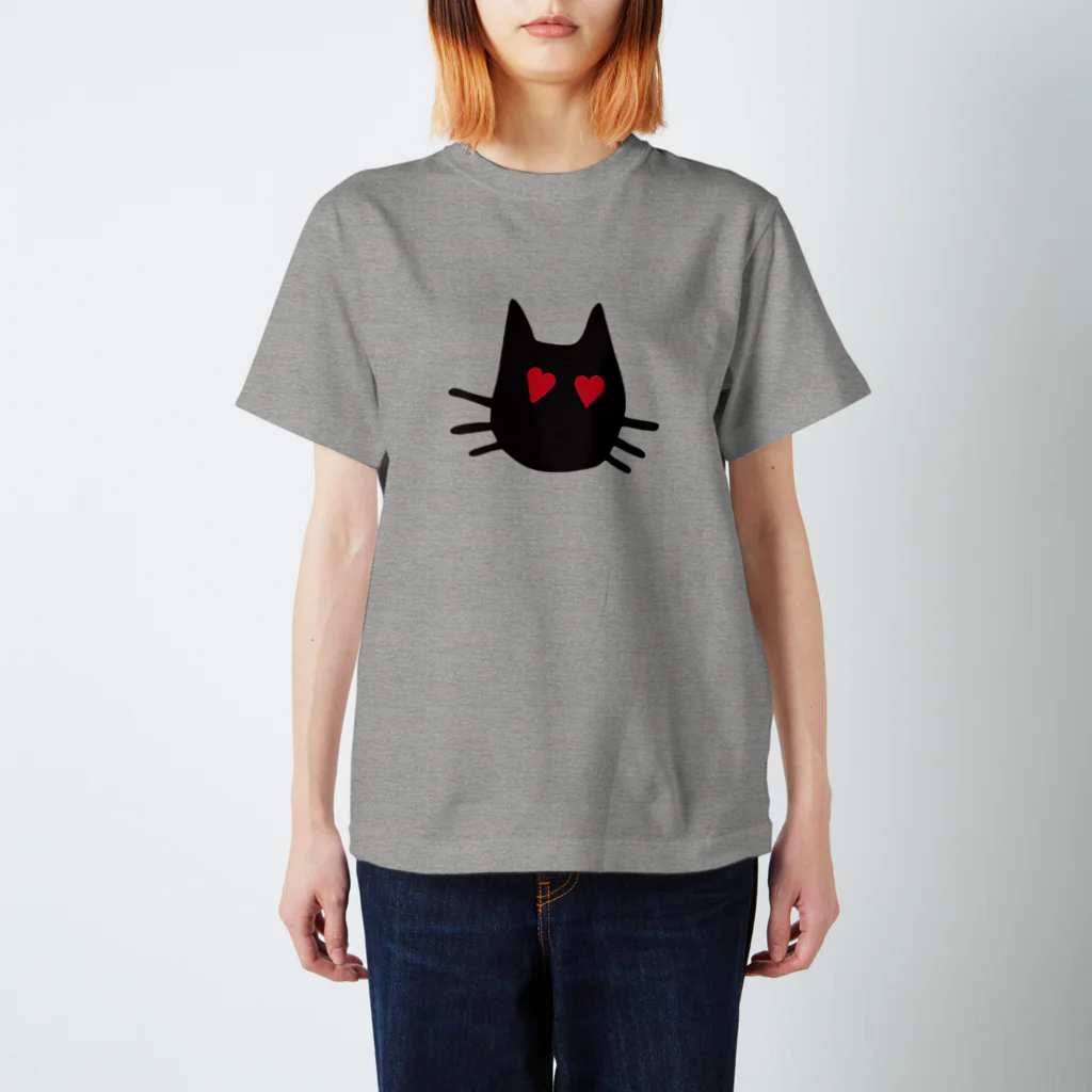 cats-houseのLOVE-cat Regular Fit T-Shirt