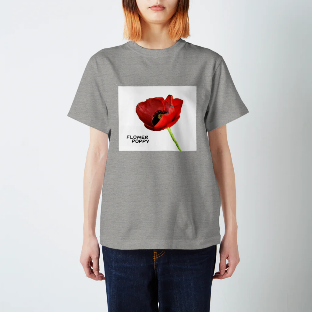 キリーフイッシュのFLOWER・POPPY Regular Fit T-Shirt