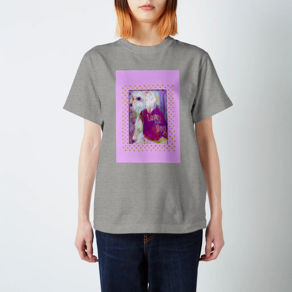 AkissのLove & Dog/Kirari Regular Fit T-Shirt