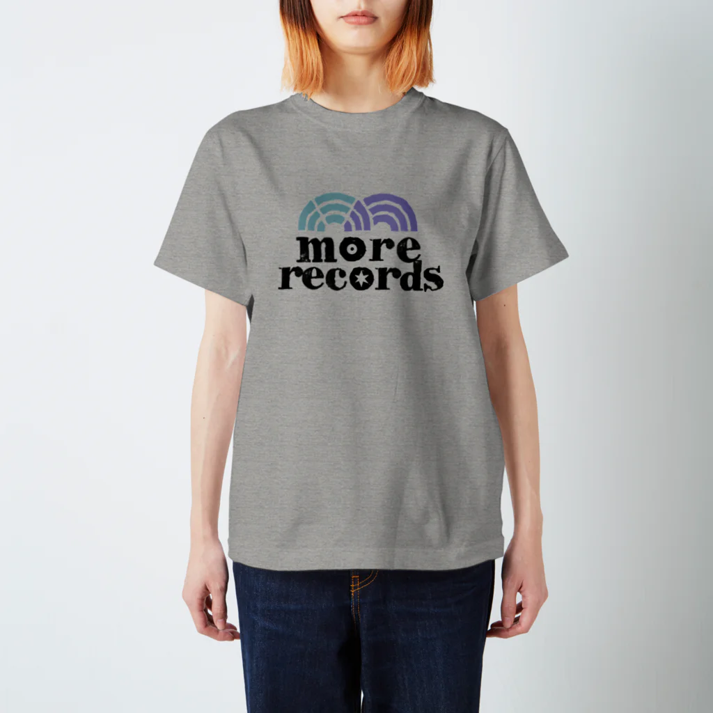 more recordsのモアレコロゴ Regular Fit T-Shirt