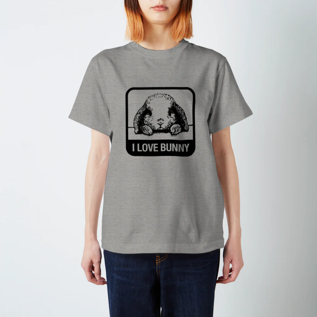 fululu51のI LOVE BUNNY ロップちゃん スタンダードTシャツ