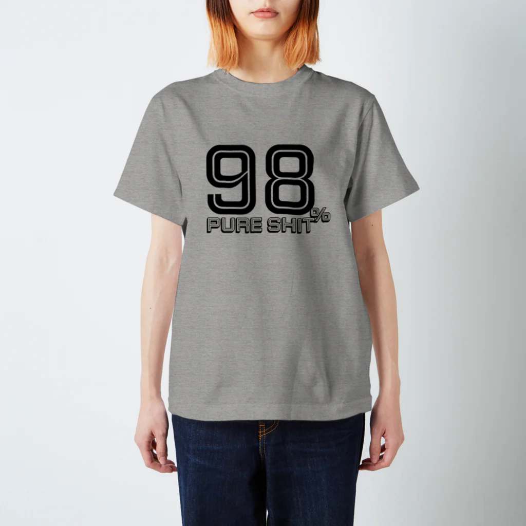 Architeture is dead.の98% Pure Shit スタンダードTシャツ