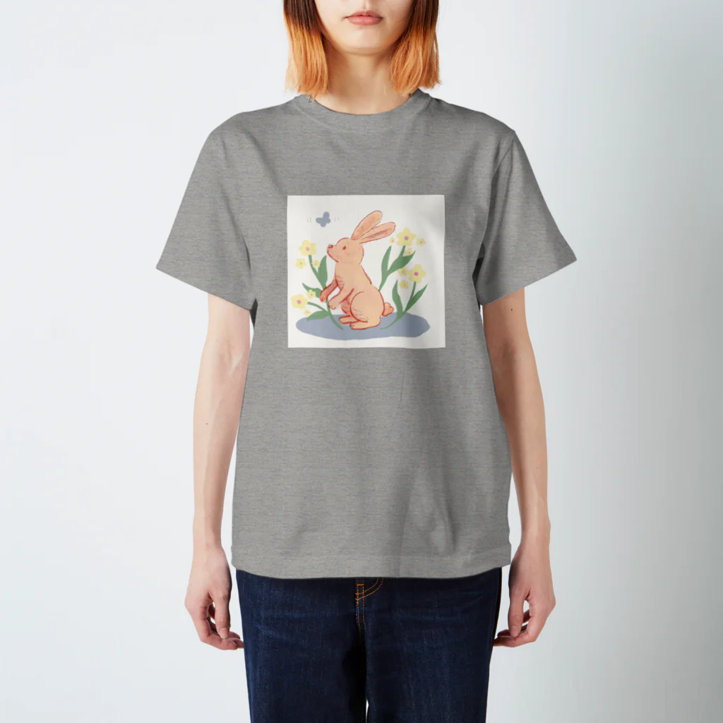 うずら舎のRabbit Regular Fit T-Shirt