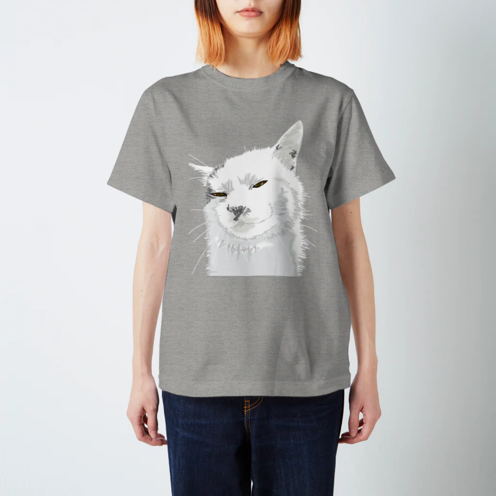 Yoshisyanのアルパカのような猫 スタンダードTシャツ