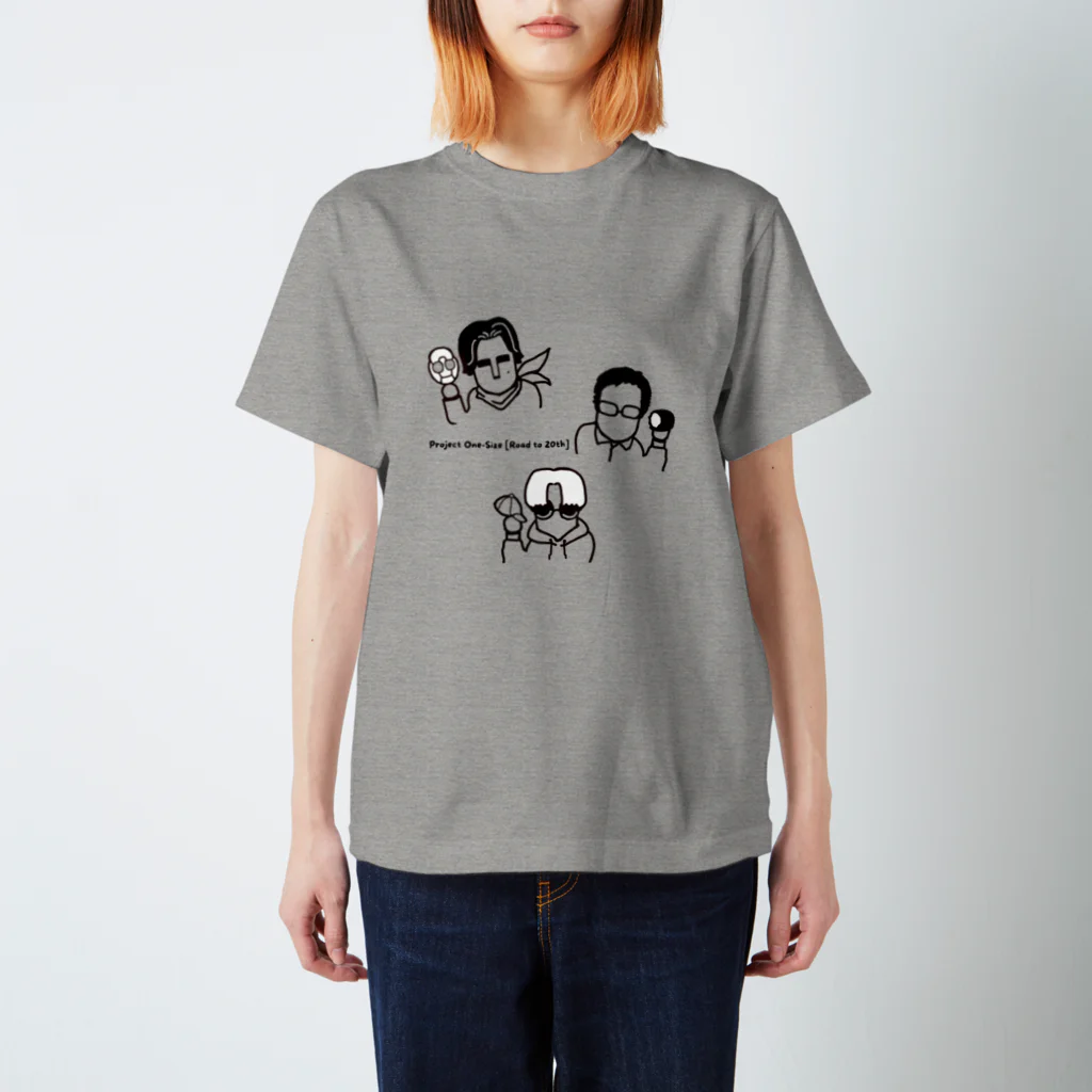 Project One-Sizeの３人の個性をギュッと集結 Regular Fit T-Shirt