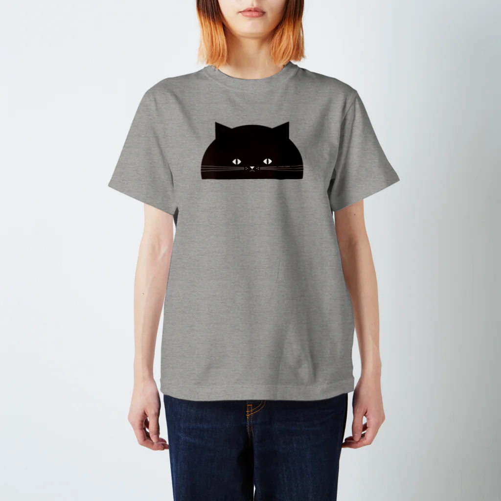 Arts&Crafts Muuののぞき見ねこ スタンダードTシャツ