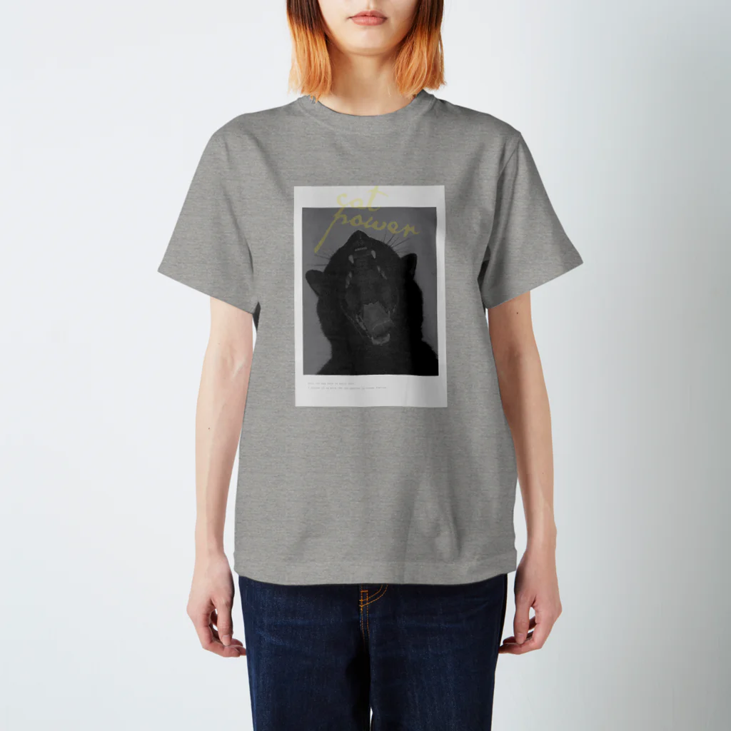 太郎庵のcat power スタンダードTシャツ