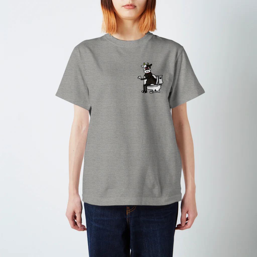 PLAY clothingのTOILET COW ② スタンダードTシャツ