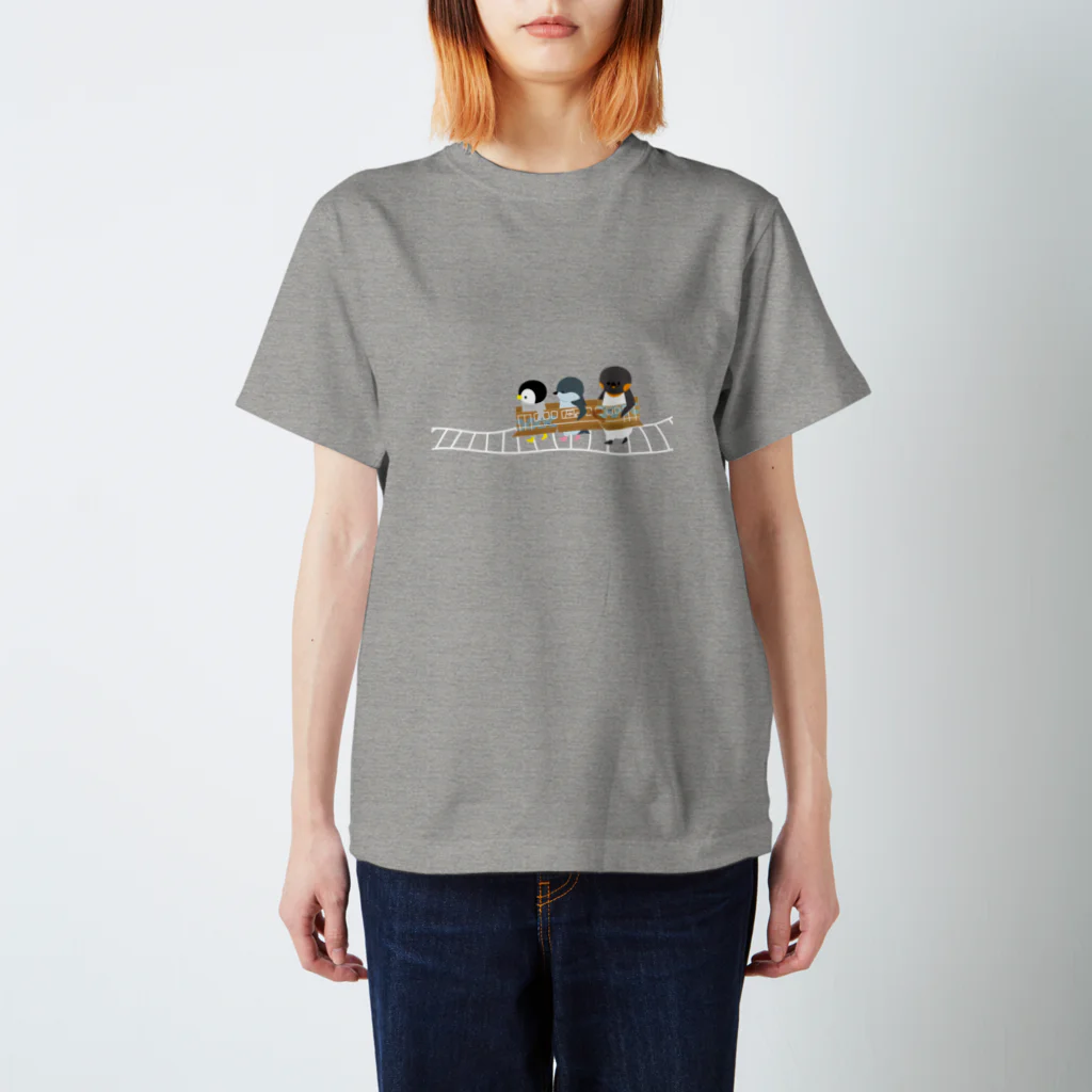 しろくま&ペンギン通信のペンギン列車 Regular Fit T-Shirt