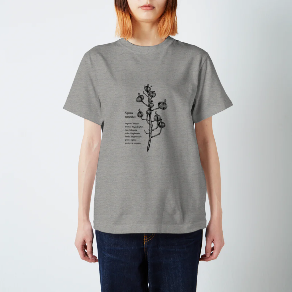 cosakuのAlpinia  zerumbet スタンダードTシャツ