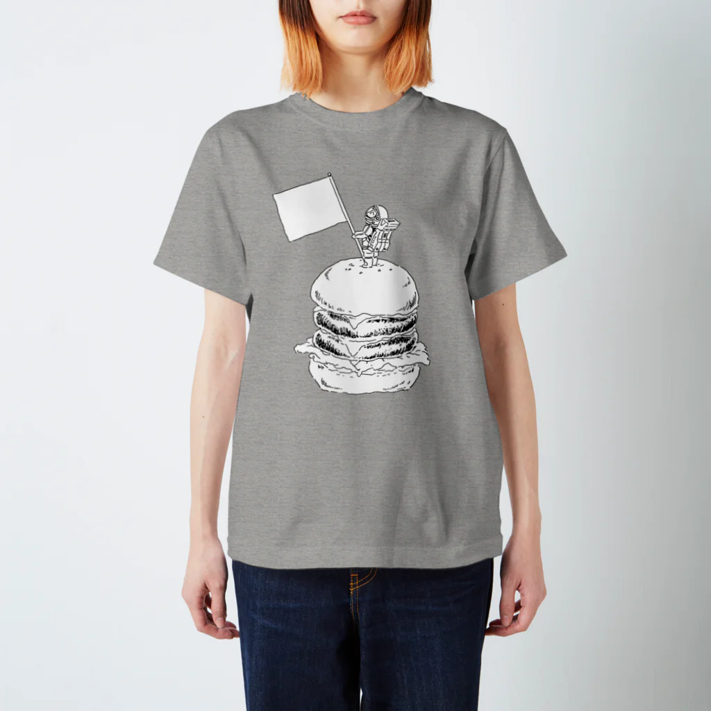 くだものやさんのハンバーガーTシャツ スタンダードTシャツ