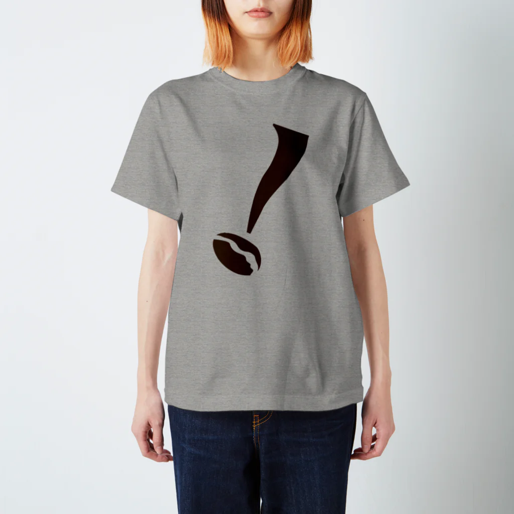 刻々珈琲のエクスクラメーション コーヒー豆 ポジ Regular Fit T-Shirt