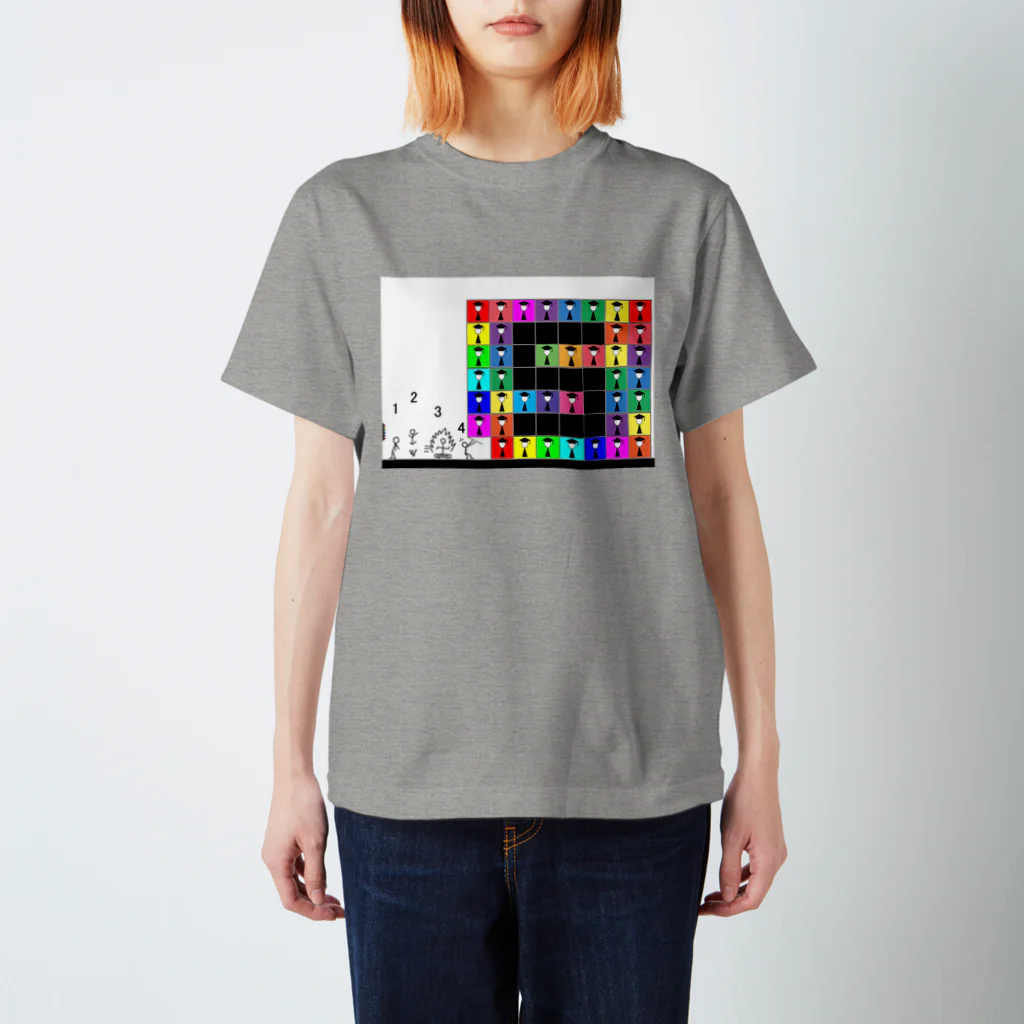 白井　快士のウォーホルを模写した芸術家の卵たち Regular Fit T-Shirt